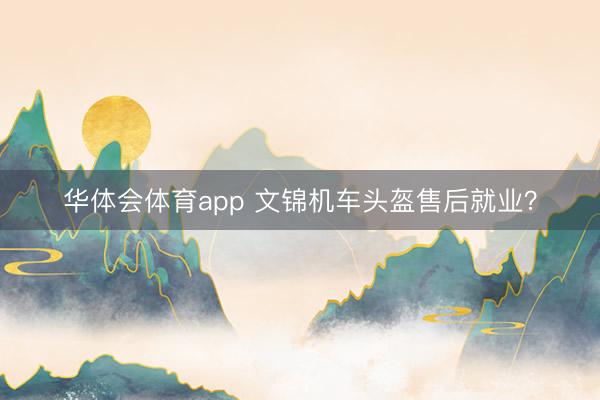 华体会体育app 文锦机车头盔售后就业？
